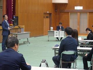 主催者挨拶（県北教育事務所河原井所長）